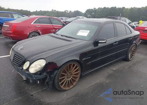 2004 Mercedes-Benz E 55 Amg из США, поврежденный, VIN WDBUF76J34A450068